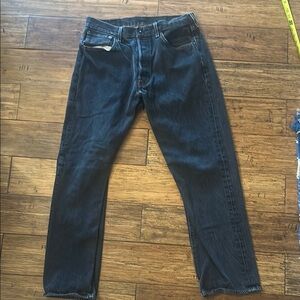 Men's Black Levi Jeans